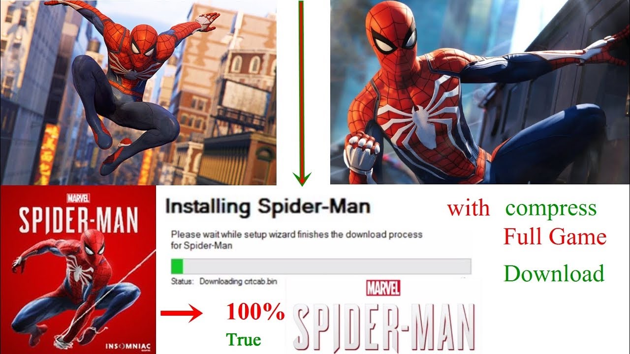 new spiderman game on pc